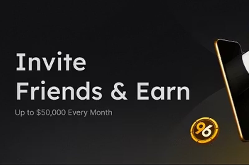 96com Refer and Earn